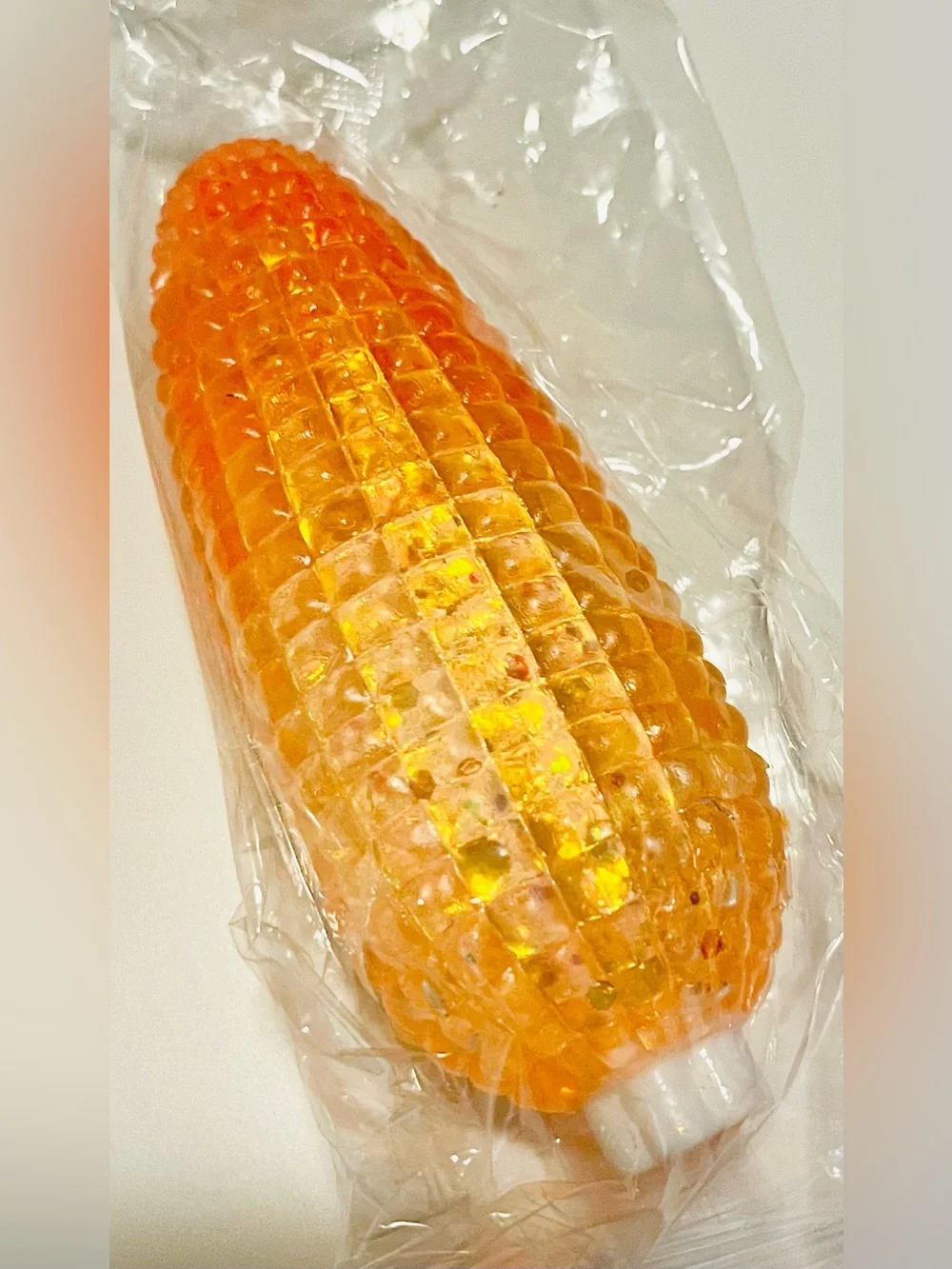 Gold Corn-Shaped Squishy